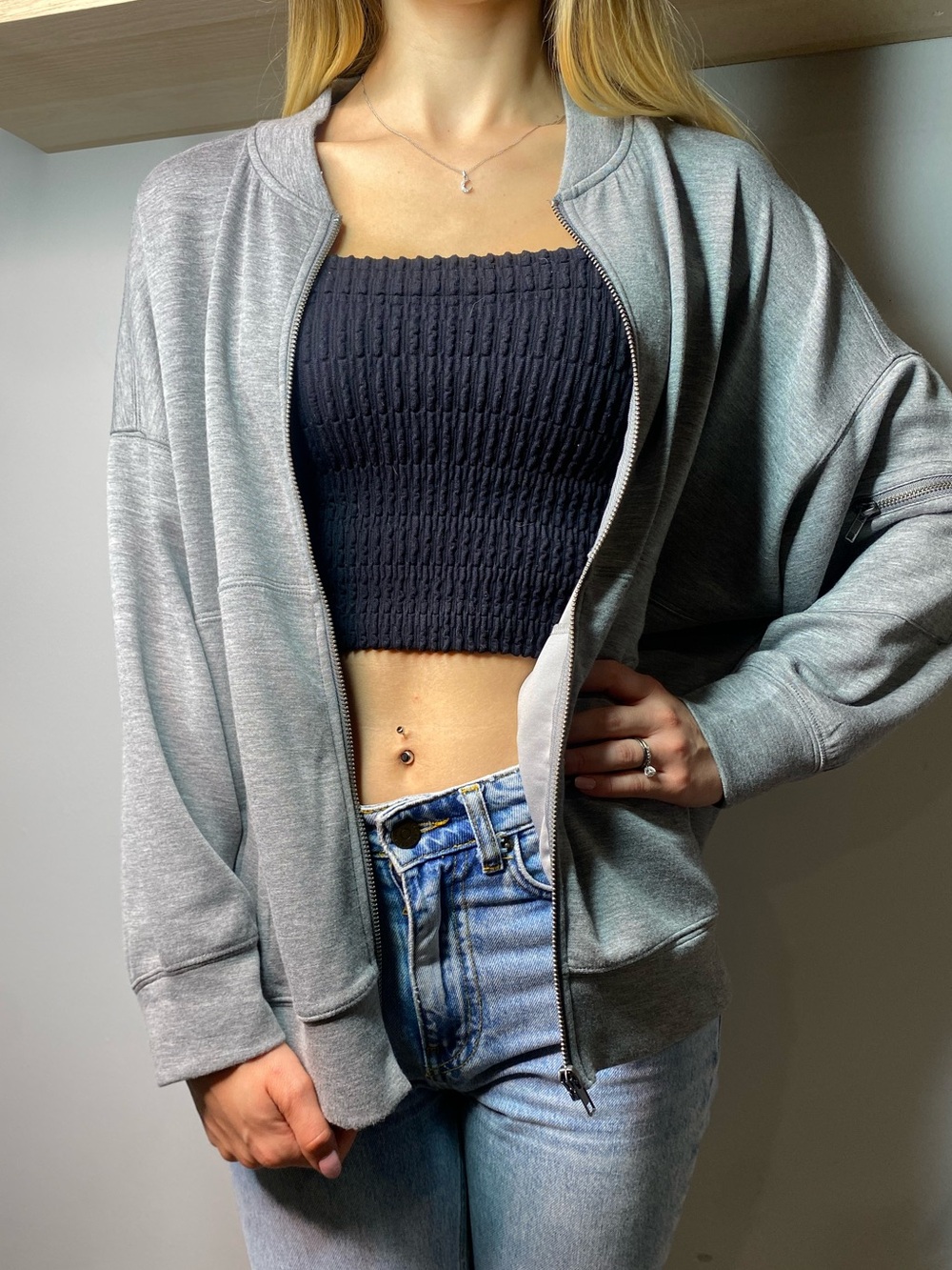 VH Cloud Fleece Bomber Jacket